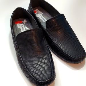 Steve Madden, Embossed Leather Driver Loafer